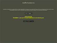 Tablet Screenshot of mediathe.com